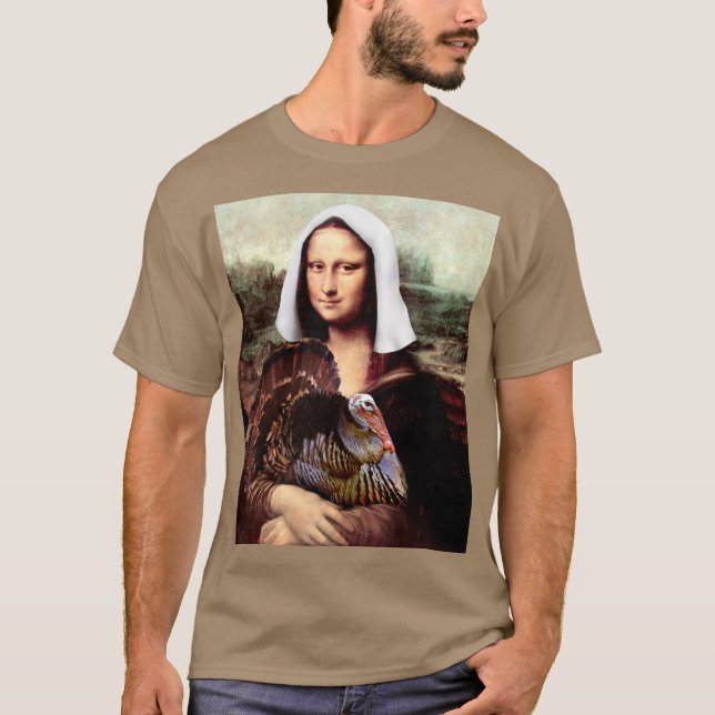 Camiseta Camisas de peregrinación de la Mona Lisa (Anverso)
