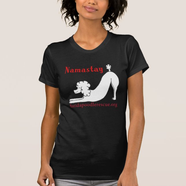 Camiseta Camisas de perro abajo (Anverso)
