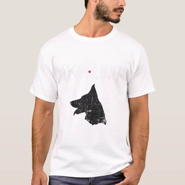 Camiseta Camisas de perros del condado de Greene de LOR PD (Anverso)