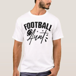 Camiseta Camisas de Personalizable de la tía del fútbol