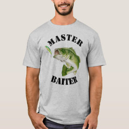 Camiseta Camisas de pesca de cebo maestro