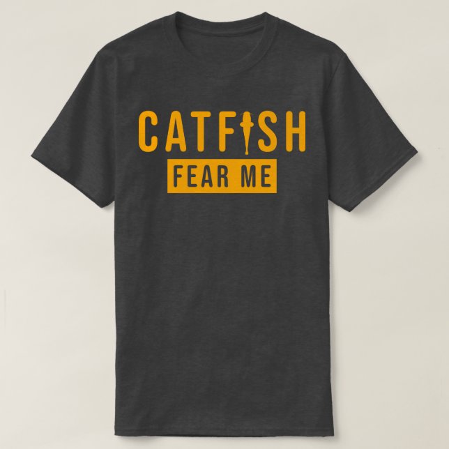 Camiseta Camisas de pesca de pescado silvestre (Diseño del anverso)