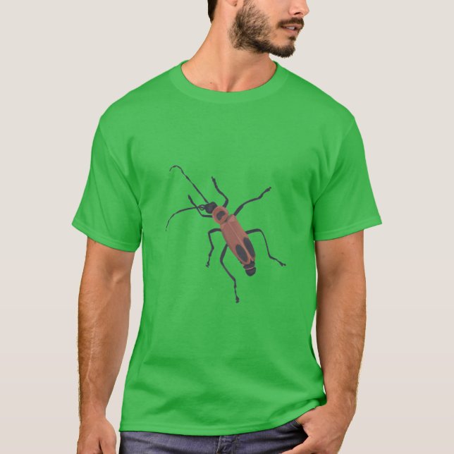 Camiseta Camisas de pintura de insectos de escarabajo solda (Anverso)