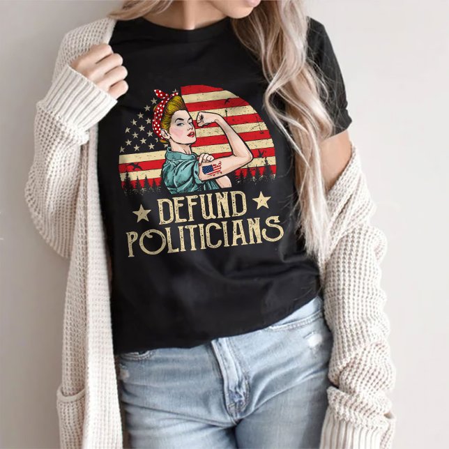 Camiseta Camisas de políticos defendidas, declaración polít (Subido por el creador)