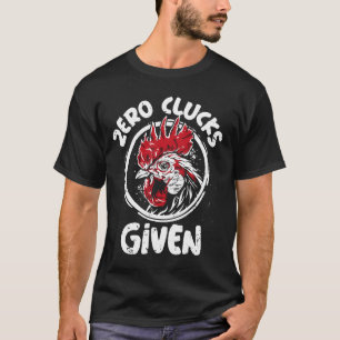 Camiseta Camisas De Pollo Cero Cero Efectivos Para Hombres