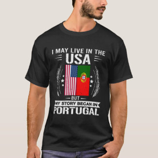 Camiseta Camisas De Portugal Orgullosas De Portugal Y Bande