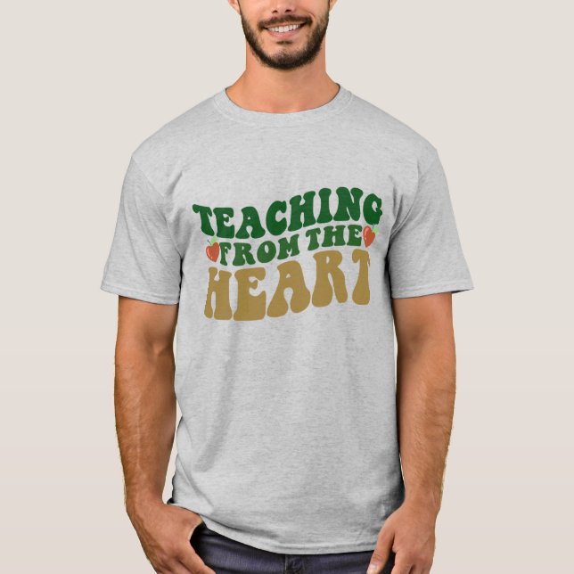 Camiseta Camisas de profesores | Enseñanza desde la camiset (Anverso)