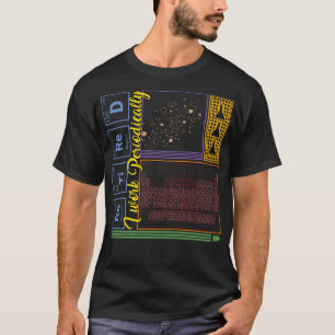 Camiseta Camisas de Química, Trabajo Periódicamente En Nerd