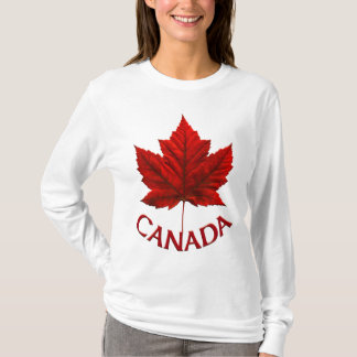 Camiseta Camisas de recuerdo Canadá para mujeres Shirt Lady