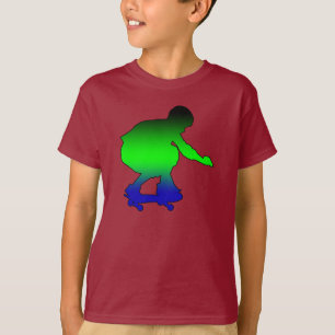 Camiseta Camisas de reglán de neón para niños