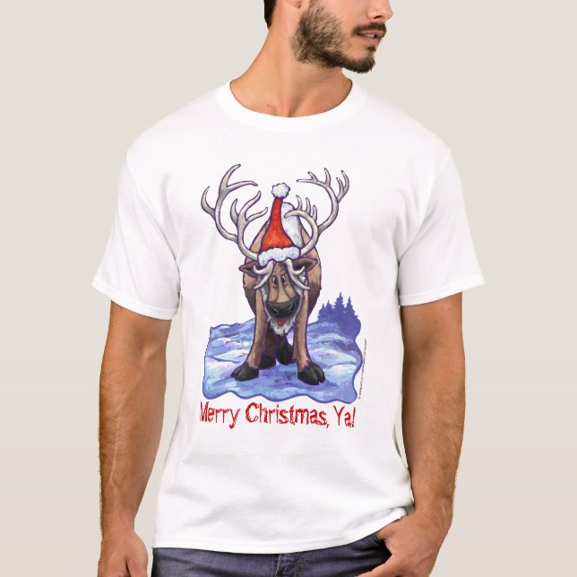 Camiseta Camisas de renos navidades (Anverso)