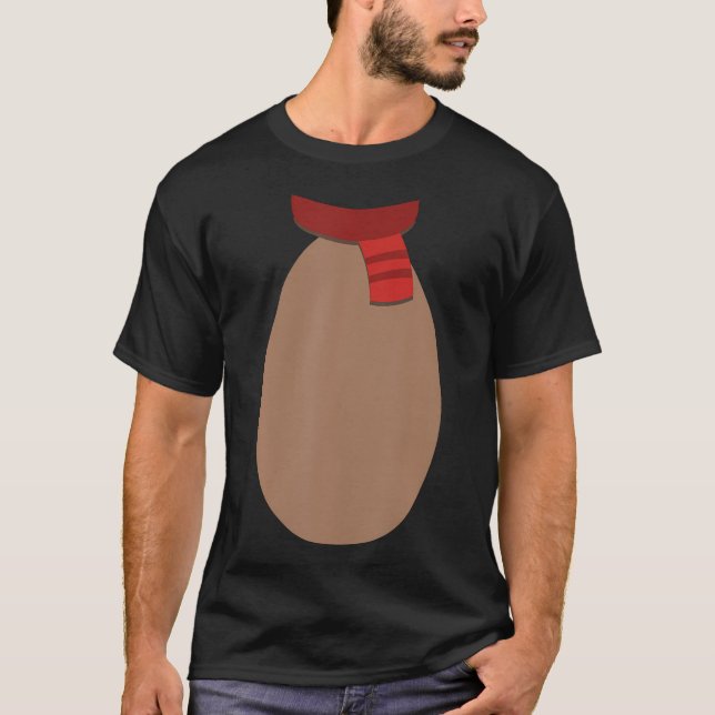 Camiseta Camisas de renos Rudolph Red Nose (Anverso)