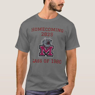 Camiseta Camisas de Reunión de Clase MHS