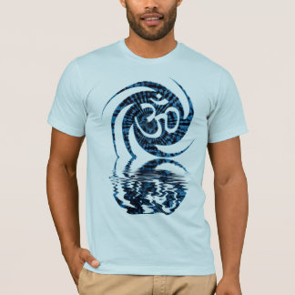 Camiseta Camisas de Rótulo OM de reflexión