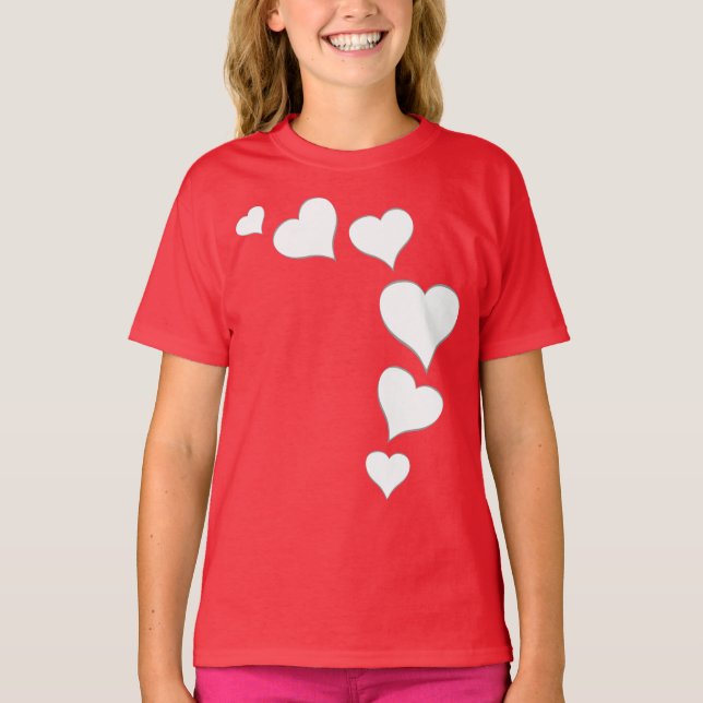 Camiseta Camisas de San Valentín de San Valentín (Anverso)