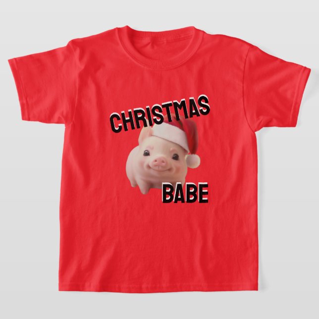 Camiseta Camisas de Santa Piggy (Distribución)