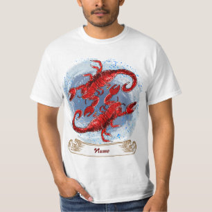 Camiseta Camisas de Scorpion Yin Yang