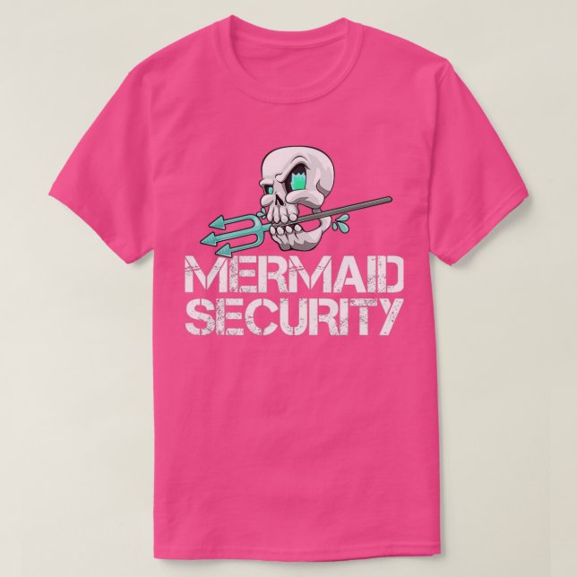 Camiseta Camisas de seguridad para sirenas Hombres Equipo d (Diseño del anverso)