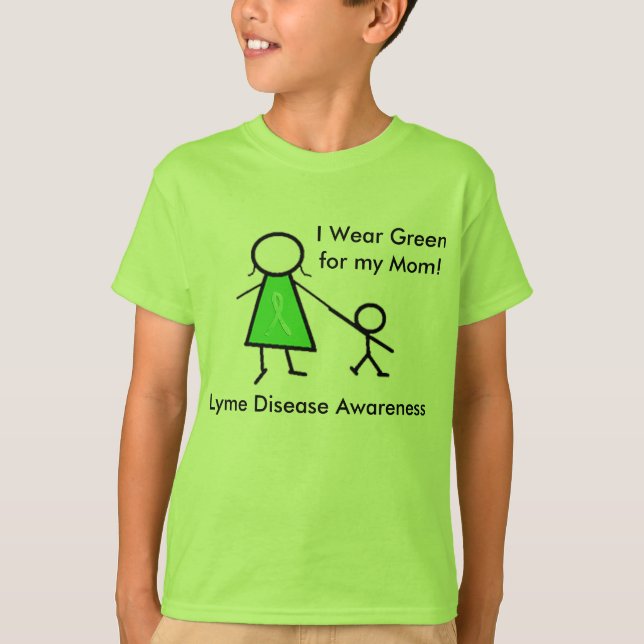 Camiseta Camisas de sensibilización sobre la enfermedad de  (Anverso)