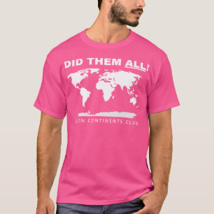 Camiseta Camisas de siete continentes