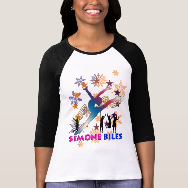 Camiseta Camisas de Simone Biles Mujeres (Anverso)