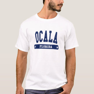 Camiseta Camisas de té Ocala Florida College Style