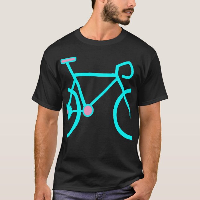 Camiseta Camisas de té para ciclismo de carrera personaliza (Anverso)