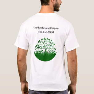 Camiseta Camisas de té para el logotipo de negocios en el 