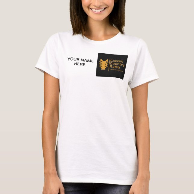 Camiseta Camisas de té para mujeres del país clásico (Anverso)