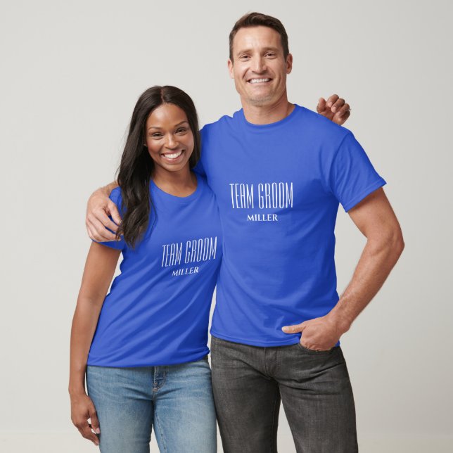 Camiseta Camisas de Team Groom (Unisexo)