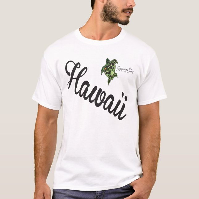Camiseta Camisas de tortuga Hawaii Aloha (Anverso)
