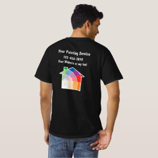 Camiseta Camisas de trabajo simples para pintores profesion