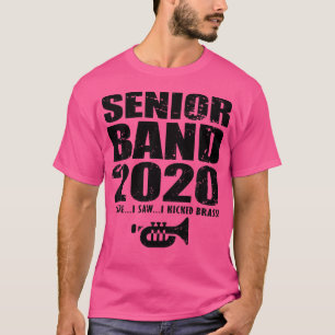 Camiseta Camisas de Trumpet Shirt de Marcha 2020 Graduación