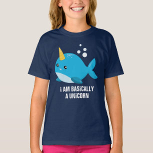 Camiseta Camisas de unicornio para Chicas TAGLESS®