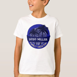 Camiseta Camisas de vacaciones con nombre propio de palmera