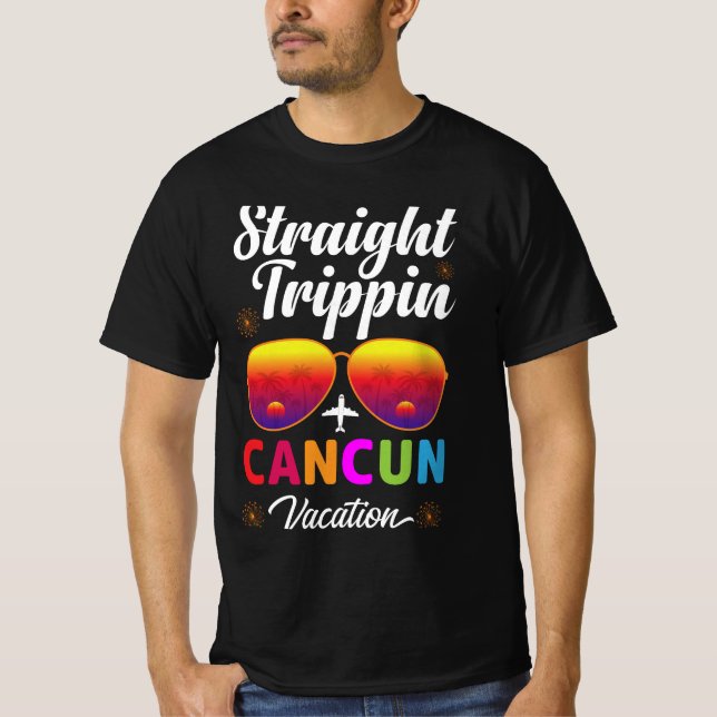 Camiseta Camisas de vacaciones de Cancún (Anverso)