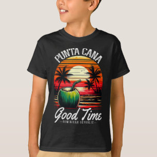Camiseta Camisas de vacaciones familiares de Punta Cana Rep