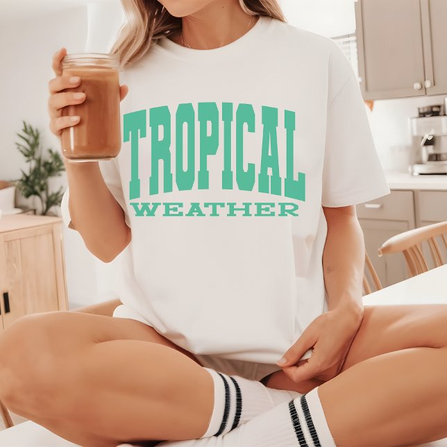 Camiseta Camisas de verano, camisas de playa de clima tropi (tropical weather shirt, summer vibes t-shirt, beachy vibes tee, vacation shirt, summer shirt, beach)