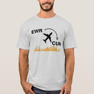 Camiseta Camisas de viaje a Cancún México