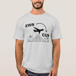 Camiseta Camisas de viaje a Cancún México