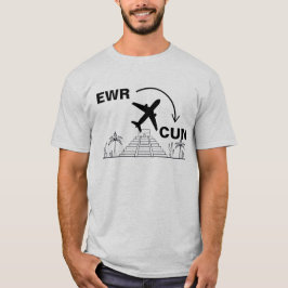 Camiseta Camisas de viaje a Cancún México