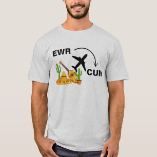 Camiseta Camisas de viaje a Cancún México
