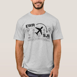 Camiseta Camisas de viaje a San Juan Puerto Rico