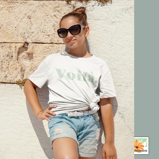 Camiseta Camisas de Voilà, regalo de los franceses, palabra (Subido por el creador)