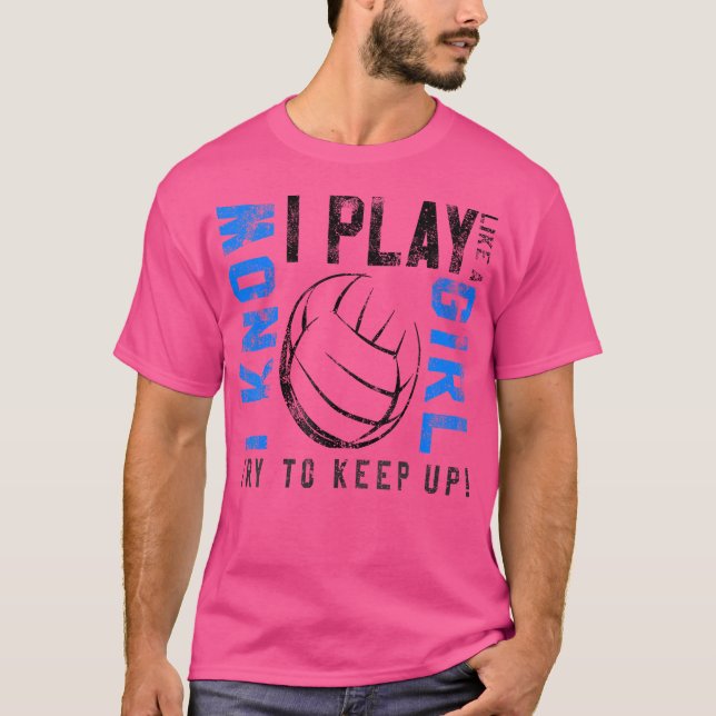 Camiseta Camisas De Voleibol Para Chicas - Chicas Adolescen (Anverso)