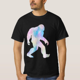 Camiseta Camisas de Watercolor Bigfoot
