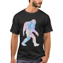 Camisas de Watercolor Bigfoot