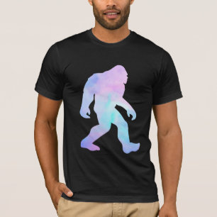 Camiseta Camisas de Watercolor Bigfoot