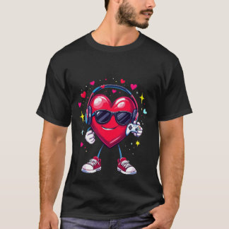 Camiseta Camisas del controlador de juegos de amor, camiset