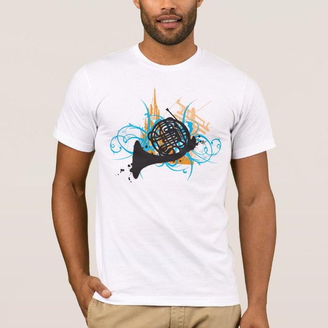 Camiseta Camisas del Cuerno Francés Urbano (Anverso)